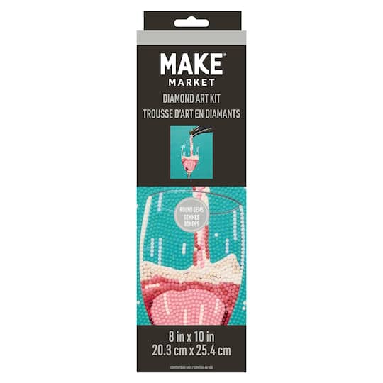 8" x 10" Rosé Diamond Art Kit by Make Market®